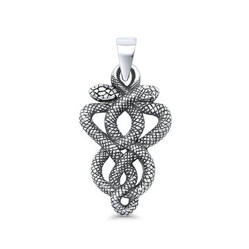 Twisted Snake Pendant